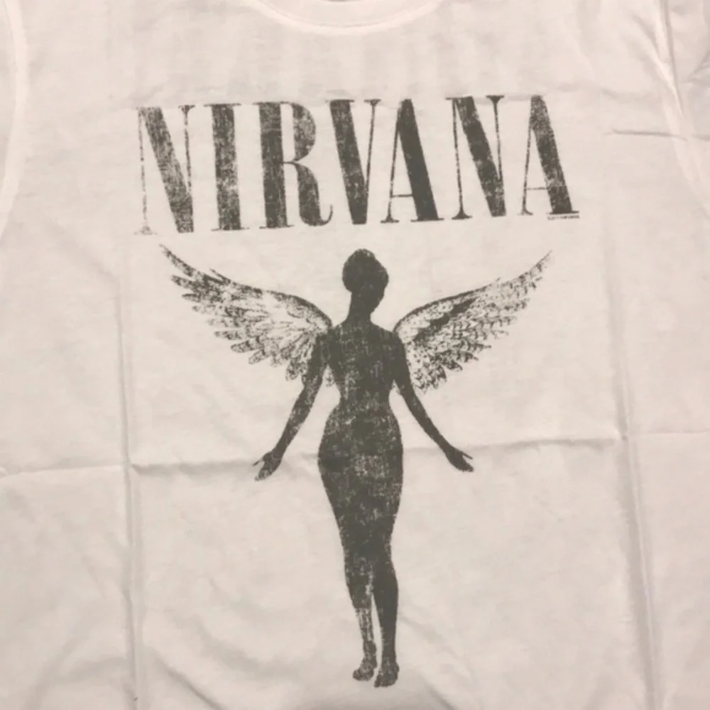 SOLD OUT White Nirvana Vintage Concert Band Graphic Tee - Picture 6 of 7